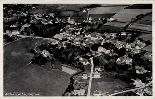 Ak Altdorf in Mittelfranken, Fliegeraufnahme