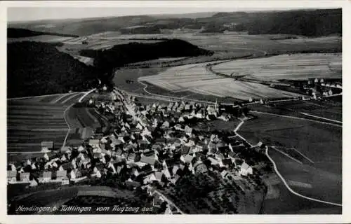 Ak Nendingen Tuttlingen an der Donau Württemberg, Fliegeraufnahme