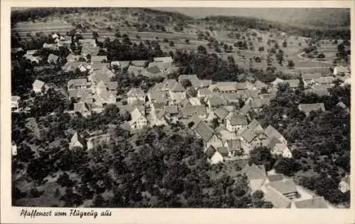 Ak Pfaffenrot Marxzell im Schwarzwald, Fliegeraufnahme