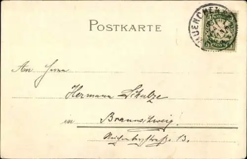 Litho München, Betrunkener Mann, Rote Nase, Affen, Fässer