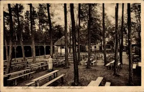 Ak Fürth in Mittelfranken Bayern, Forsthaus Fürther Stadtwald, Wald- und Kaffee-Restaurant