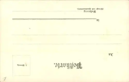 Litho Kinder in historischer Kleidung, Portrait