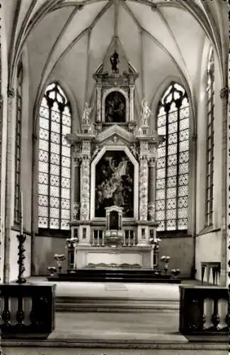 Ak Recklinghausen im Ruhrgebiet, Propsteikirche St. Peter, Hochaltar