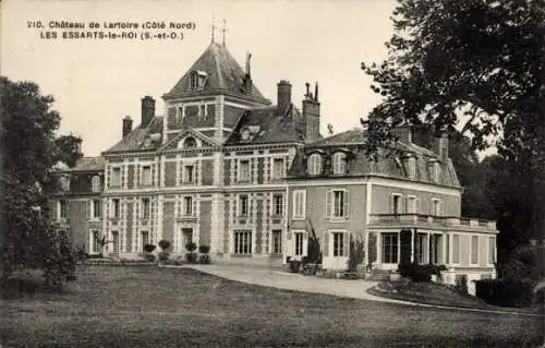 Ak Les Essarts le Roi Yvelines, Chateau de Lartoire (Cote Nord)