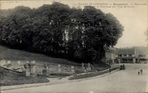 Ak Dampierre Yvelines, VALLÉE DE CHEVREUSE, Dampierre-La Demi-Lune, Rose de Chevreuse aux Vaux...