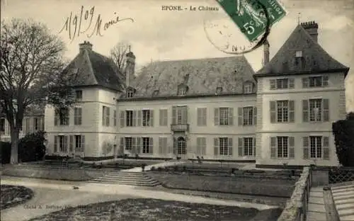 Ak Epone Yvelines, Schloss