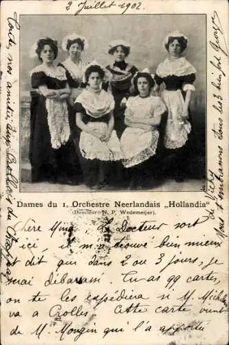 Ak Dames du I Orchestre Neerlandais Hollandia, Dir. Wedemeijer