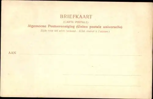 Ak Overschie Rotterdam Südholland, Brückenpartie