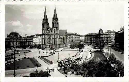 Ak Praha Prag Tschechien, Reichsplatz