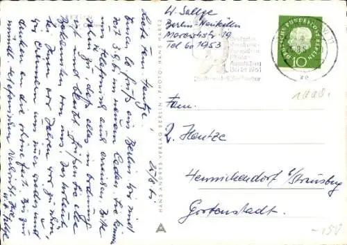 Ak Berlin Tiergarten, Englischer Garten