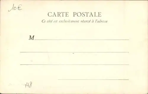 Ak Vincennes Val de Marne, Wald, Restaurant de la Porte Jaune