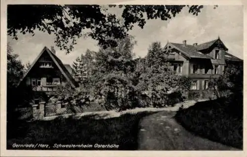 Ak Gernrode Quedlinburg im Harz, Schwesternheim Osterhöhe