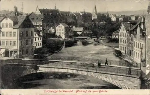 Ak Eschwege an der Werra Hessen, Neue Werrabrücke