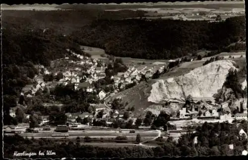 Ak Herrlingen Blaustein in Württemberg, Gesamtansicht