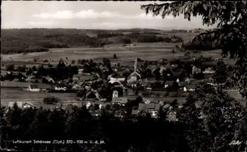 Ak Schönsee Oberpfalz, Gesamtansicht
