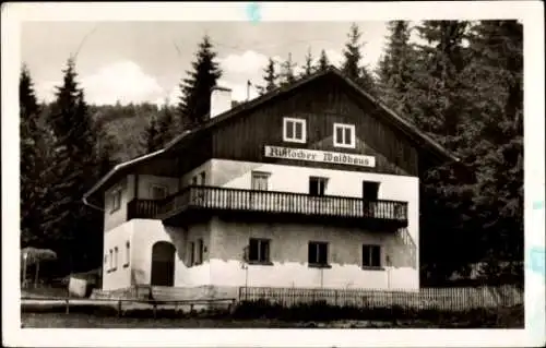 Ak Bodenmais im Bayerischen Wald Niederbayern, Gasthof Fremdenpension Rißlocher Waldhaus