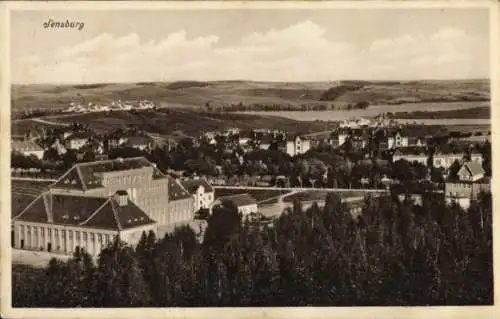 Ak Mrągowo Sensburg Ostpreußen, Gesamtansicht