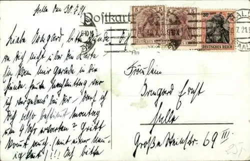 Künstler Ak Specht, F., Werbung, ACV Askania, Denkmal