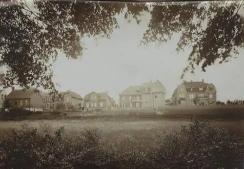 Original Foto Rheine im Münsterland, NRW, Villen-Partie, um 1900