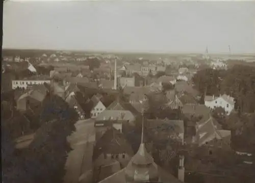 Original Foto Soltau bei Hannover, Gesamtansicht, um 1900