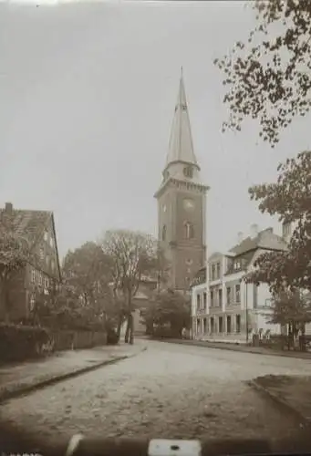 Original Foto Soltau, Partie an der Johanniskirche, um 1900