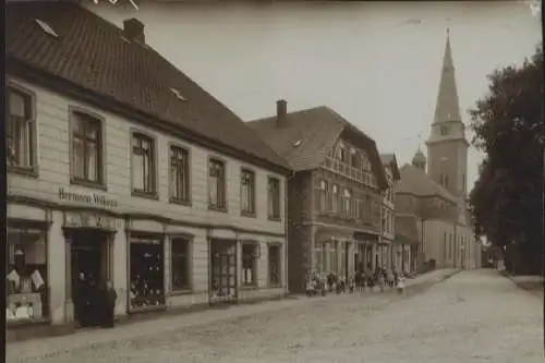 Original Foto Soltau, Bahnhofstraße, um 1900