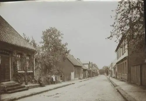 Original Foto Soltau, Wohnhäuser in der Neuestraße, um 1900