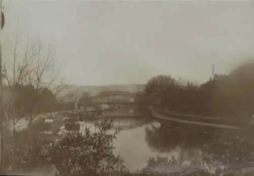 Original Foto Saarbrücken im Saarland, Saarpartie, um 1900