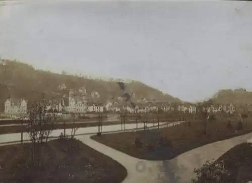 Original Foto Saarbrücken im Saarland, Saarpartie, Am Staden, um 1900