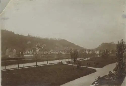 Original Foto Saarbrücken im Saarland, Partie Am Staden, um 1900