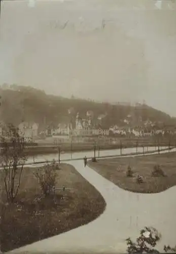 Original Foto Saarbrücken im Saarland, Saarpartie Am Staden, um 1900