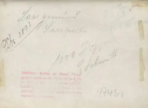 Original Foto Frankreich, Lothringen, Saargemünd (Sarreguemines), Partie an der Saar, um 1900