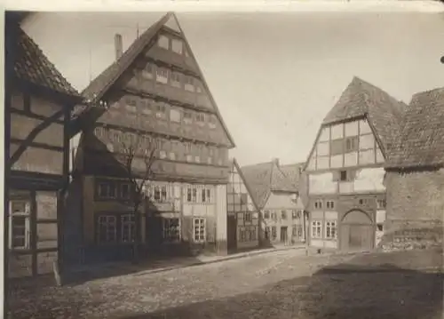 Original Foto Salzuflen in Nordrhein-Westfalen, Häuser in der Mühlenstraße, um 1900