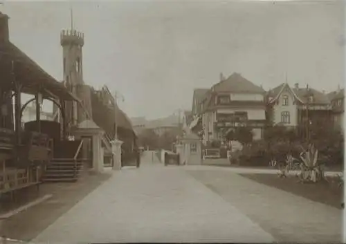 Original Foto Salzuflen in Nordrhein-Westfalen, Am Gradierwerk, um 1900