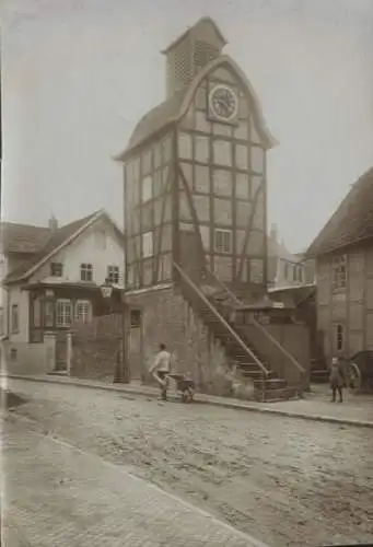 Original Foto Salzuflen in Nordrhein-Westfalen, Am Schliepsteiner Turm, um 1900