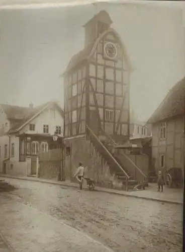 Original Foto Salzuflen in Nordrhein-Westfalen, Schliepsteiner Turm, um 1900