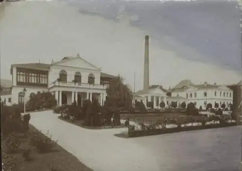 Original Foto Salzuflen in Nordrhein-Westfalen, Sol- und Thermalbad, Badehäuser, um 1900