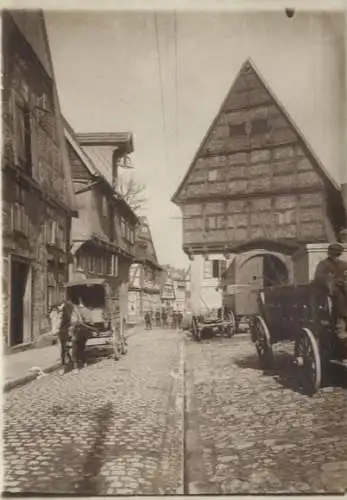 Original Foto Salzuflen in Nordrhein-Westfalen, Häuser in der Ritterstraße, um 1900