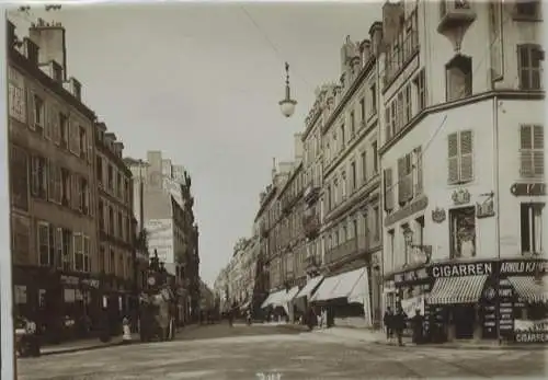 Original Foto Metz an der Mosel in Frankreich, Römerstraße, um 1900