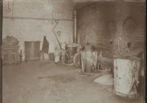 Original Foto Oberschlesien Zabrze (ehem. Hindenburg), Brauerei, um 1900