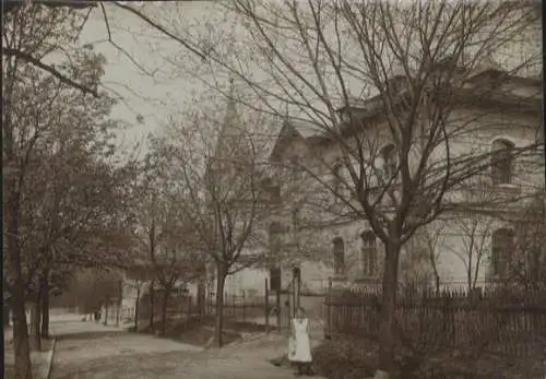 Original Foto Schlesien, Grafschaft Glatz, Neurode (Nowa Ruda), Schulstraße, um 1900