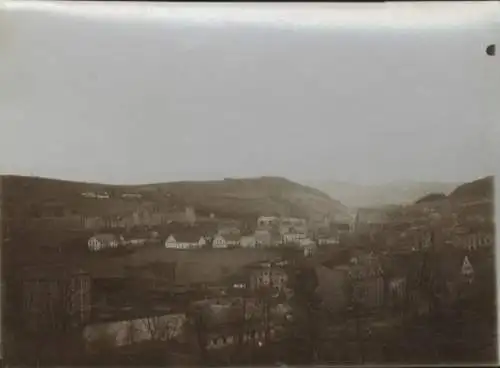 Original Foto Schlesien, Grafschaft Glatz, Neurode (Nowa Ruda), Gesamtpanorama, um 1900