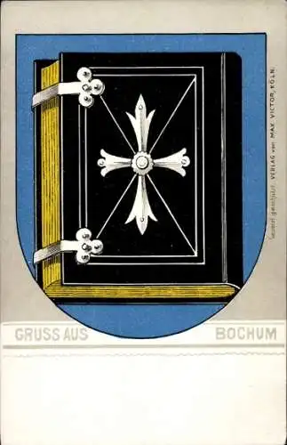 Wappen Ak Bochum im Ruhrgebiet, Stadtwappen