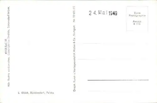 Ak Fulda in Hessen, Fliegeraufnahme