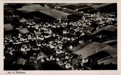 Ak Au in der Hallertau Oberbayern, Fliegeraufnahme