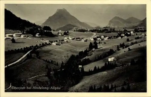 Ak Oberjoch Bad Hindelang im Oberallgäu, Fliegeraufnahme