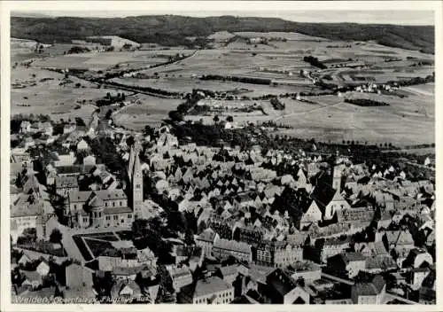 Ak Weiden in der Oberpfalz, Fliegeraufnahme