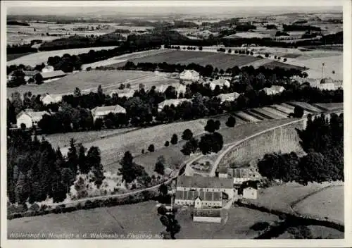 Ak Wöllershof Störnstein in der Oberpfalz Bayern, Luftbild