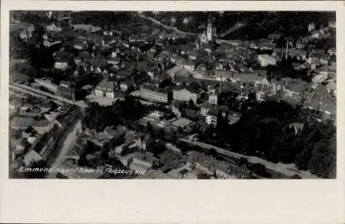 Ak Emmendingen im Breisgau Baden, Fliegeraufnahme