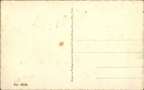 Künstler Ak Montsec Meuse, Gesamtansicht
